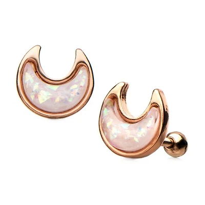 FOIL OPAL ROSEGOLD MOON
