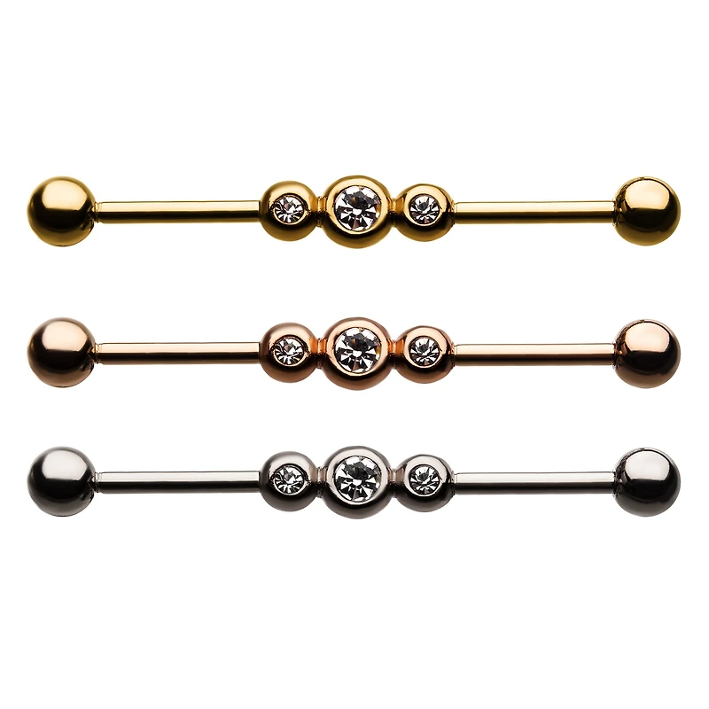 Barbell 3 clear gems