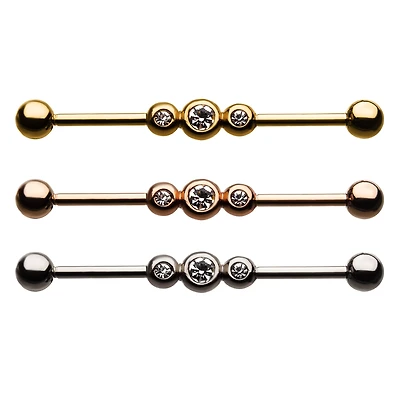 Barbell 3 clear gems