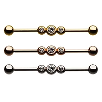 Barbell 3 clear gems