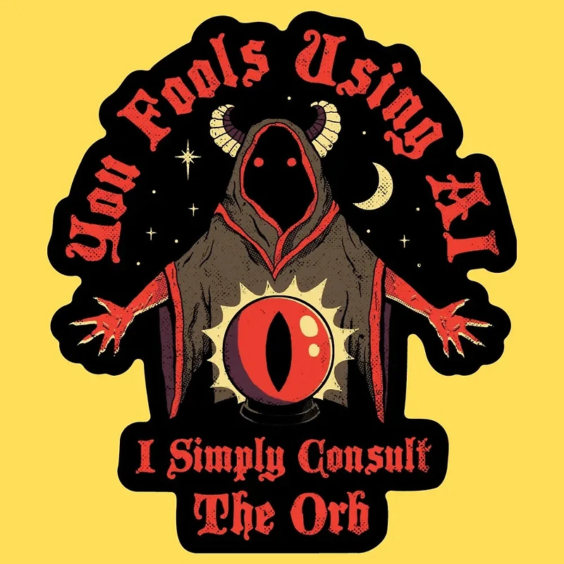 Consult The Orb Sticker
