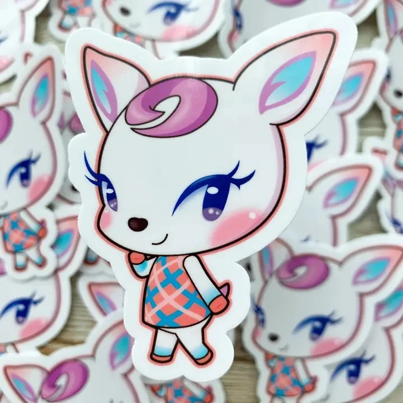 Diana Animal Crossing Vinyl Sticker