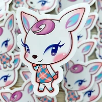 Diana Animal Crossing Vinyl Sticker