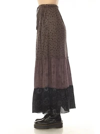 Celestial Patchwork Tiered Skirt