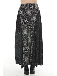 Romantick Celestial Flowy Maxi Skirt