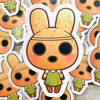 Coco Animal Crossing Vinyl Sticker