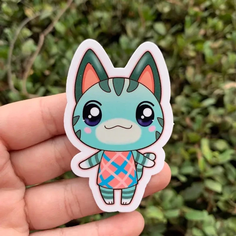 Lolly Animal Crossing Vinyl Sticker
