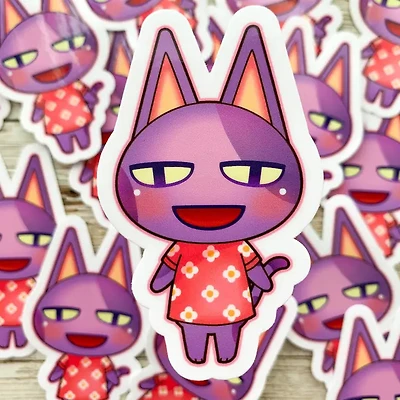 Bob Animal Crossing Vinyl Sticker / New Horizons