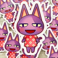 Bob Animal Crossing Vinyl Sticker / New Horizons