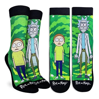 Rick And Morty, Standing Together Socks