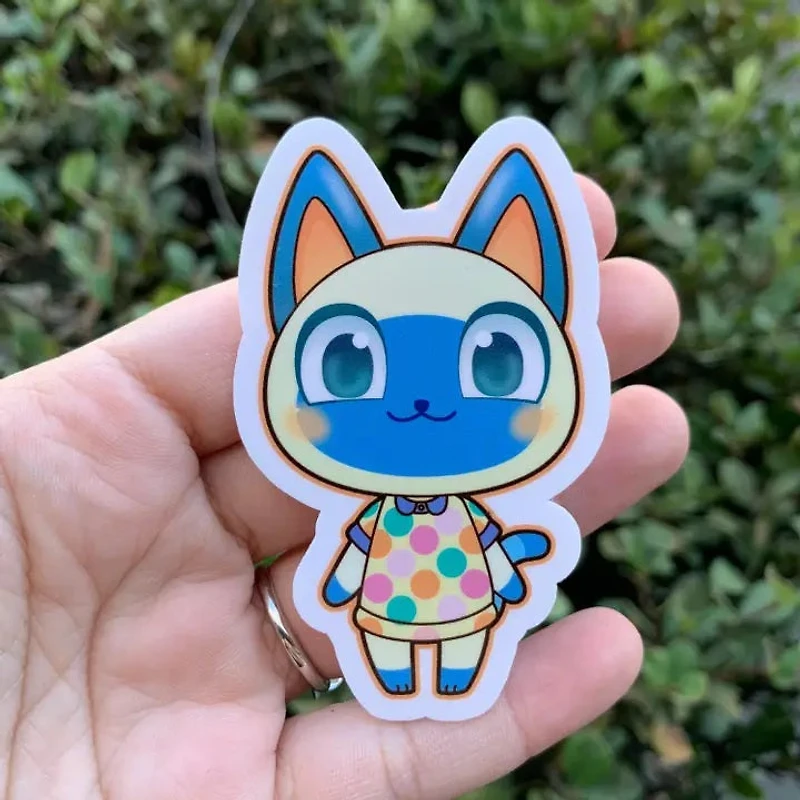Mitzi Animal Crossing Vinyl Sticker