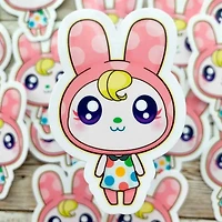 Chrissy Animal Crossing Vinyl Sticker