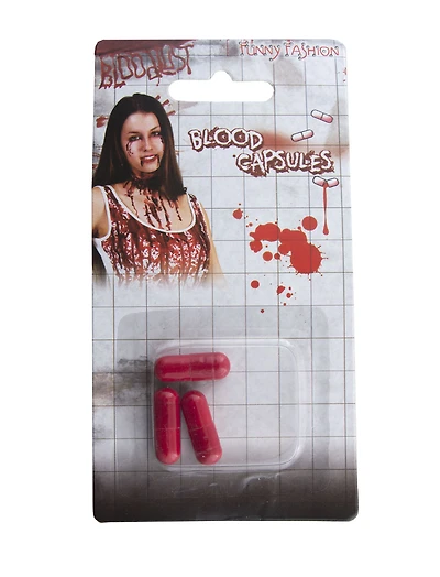 Fake Blood Body 3 Capsules