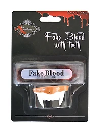 Vampire Teeth With Blood