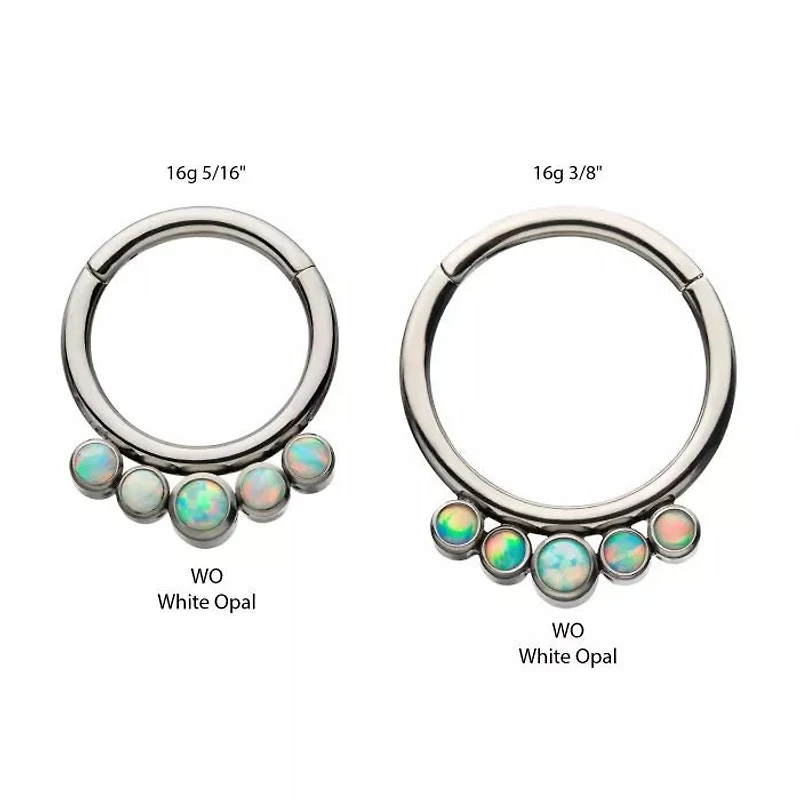 5 Bez Opal Below Hoop