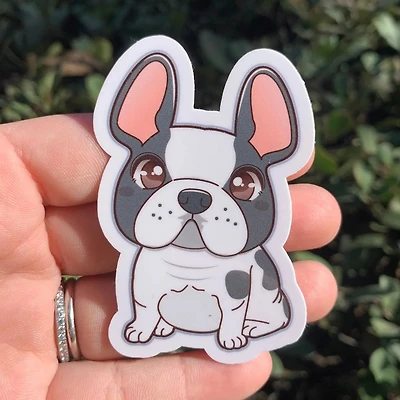 French Bulldog Vinyl Sticker