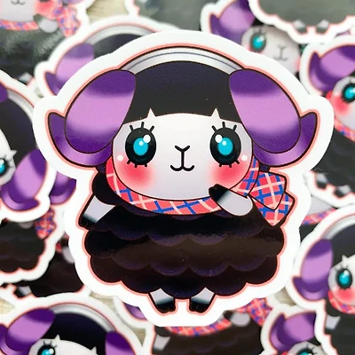 Muffy Animal Crossing Vinyl Sticker