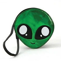 Alien Face Wristlet
