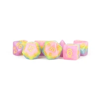 16mm Resin Polyhedral Dice Set - Colorful