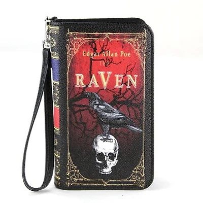 Raven Wallet With Wristlet