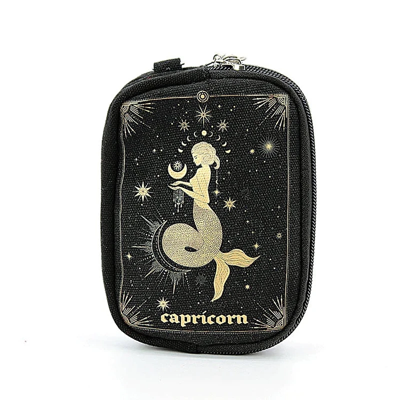 Capricorn Zodiac Sign Wristlet