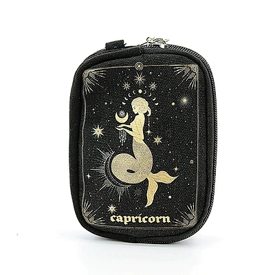 Capricorn Zodiac Sign Wristlet