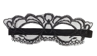 Enchanting Black Lace Mask