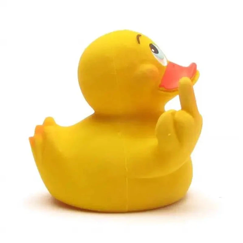 Rubber Duck Stinkefinger