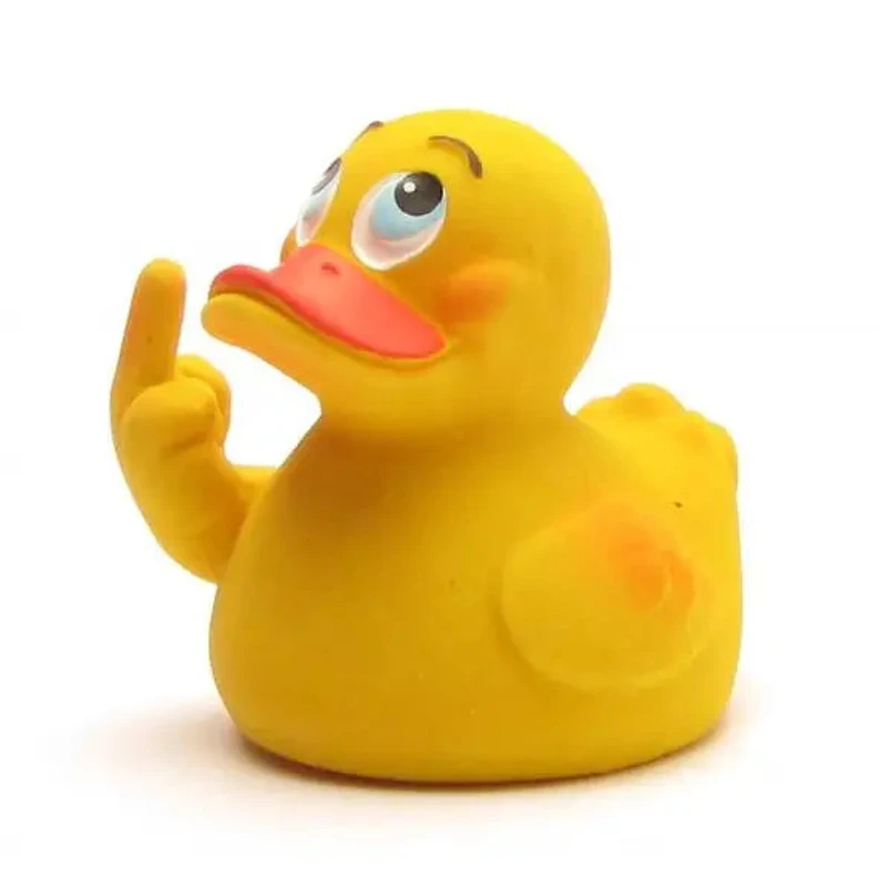 Rubber Duck Stinkefinger