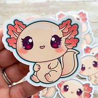 Axolotl Vinyl Sticker