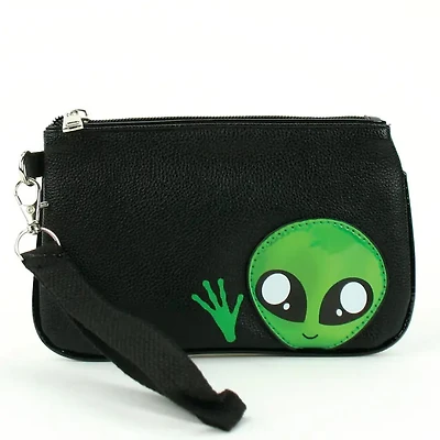 Friendly Alien Wristlet