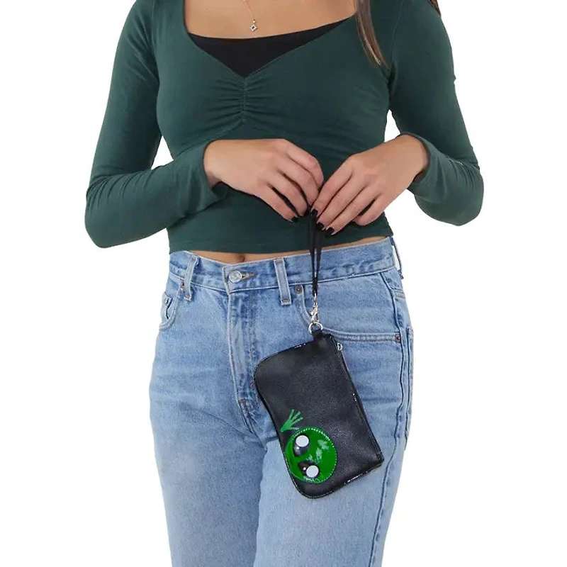 Friendly Alien Wristlet