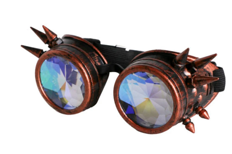 Steampunk Kaleidoscope Glasses