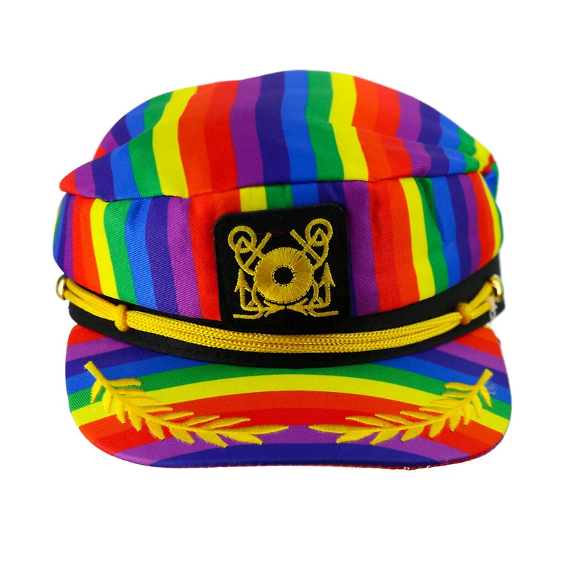 Rainbow Captain Hat