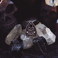 They Them Pronoun Planchette Pin