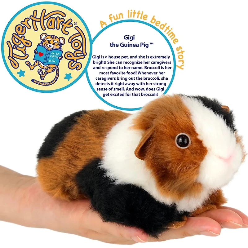 Gigi the Guinea Pig 7 Inch Stuffed Animal Plush