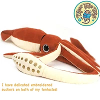 Shubert The Squid 34 Inch Stuffed Animal Plush
