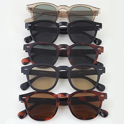 Clear Transparent Wayfarer Sunglasses