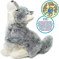 Wolcott the Wolf 11 Inch Stuffed Animal Plush