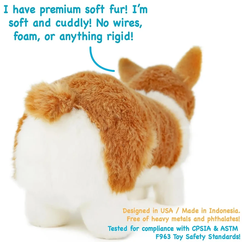 Carlotta the Corgi14 Inch Stuffed Animal Plush