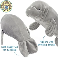 Morgan the Manatee | 21 Inch Stuffed Animal Plush