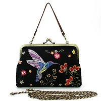Hummingbird Kisslock Bag