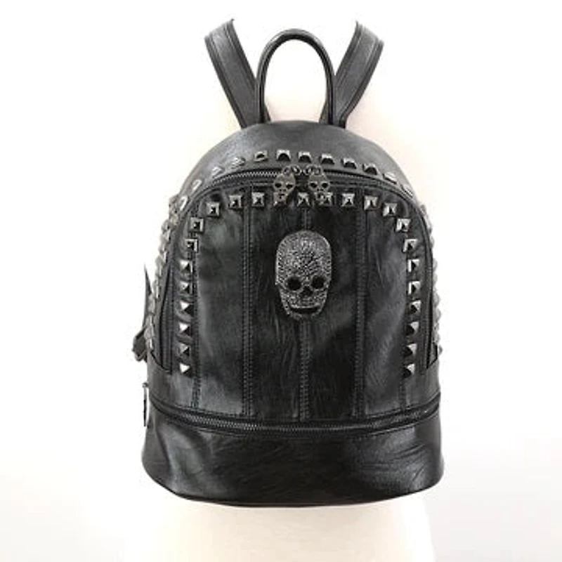 Metal Skull Backpack