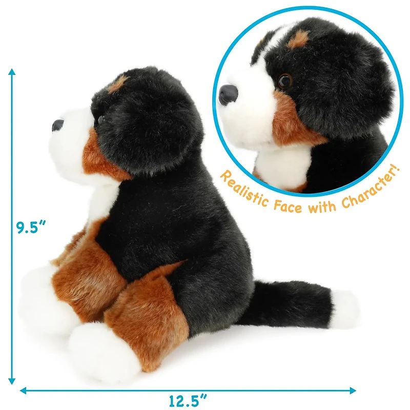 Bastien The Bernese Mountain Dog 12.5 Inch Plush