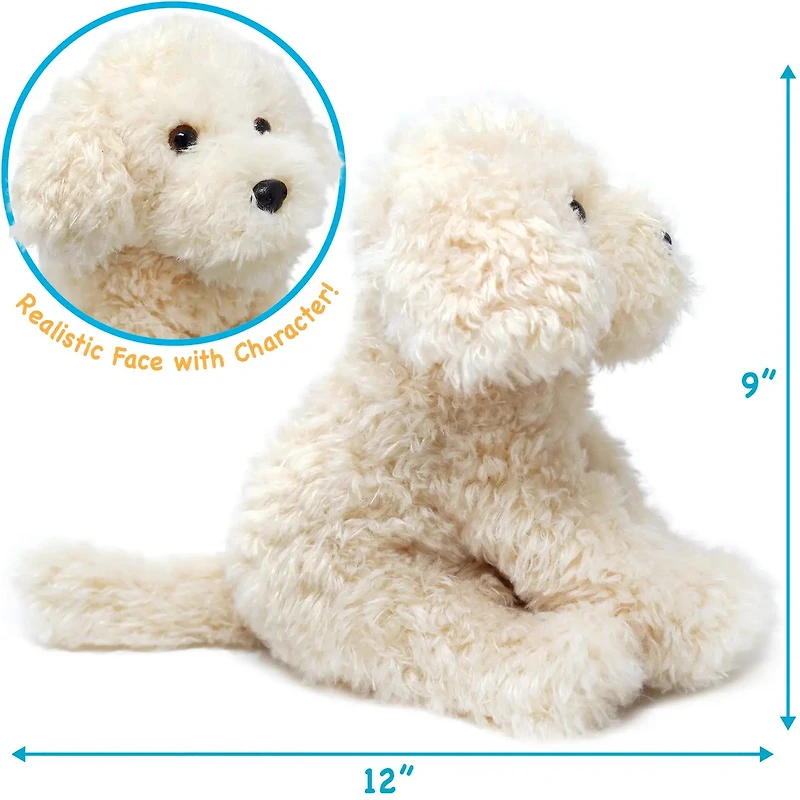 Luka The Labradoodle 12 Inch Stuffed Animal Plush