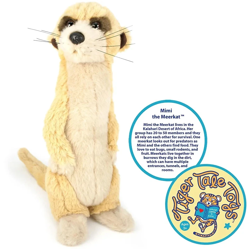 Mimi The Meerkat 11 Inch Stuffed Animal Plush