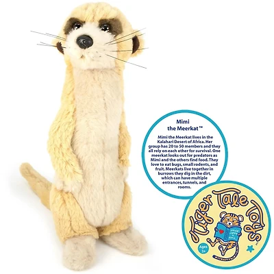 Mimi The Meerkat 11 Inch Stuffed Animal Plush