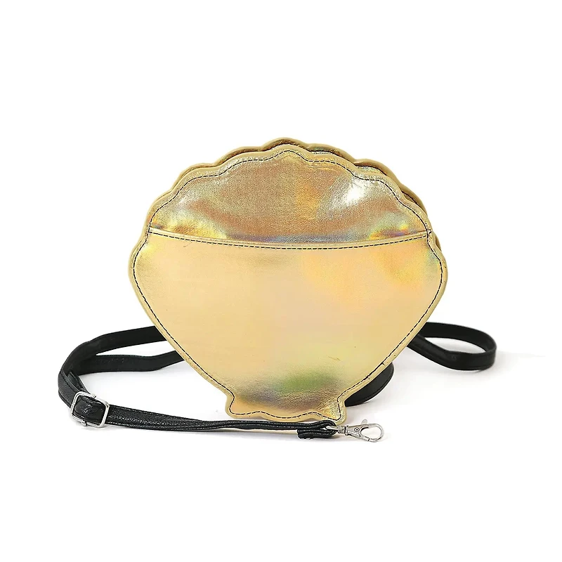 Golden Sea Shell Shoulder Crossbody Bag