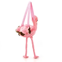 Flamingo Plushy Backpack