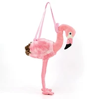 Flamingo Plushy Backpack